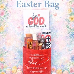 Red Easter Teen Christian Gift Bag – Inspirational